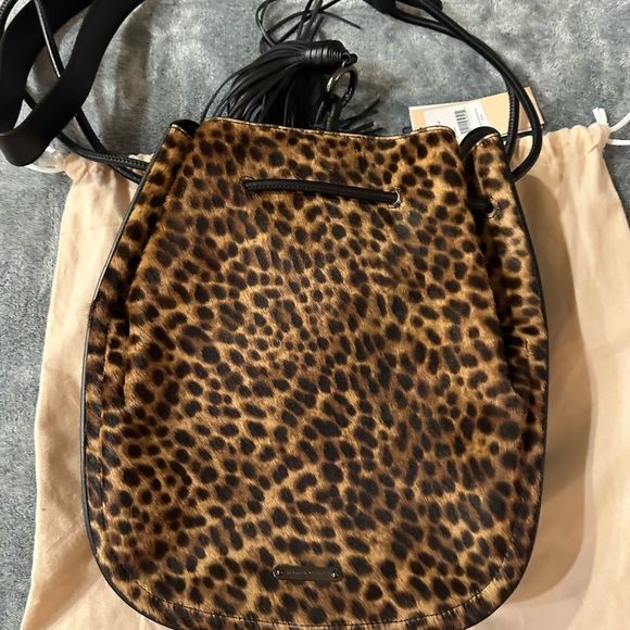 NWT leopard print handbag by Rebecca Minkoff - Picture 2 of 5